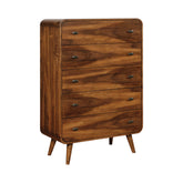 Coaster Robyn 5-drawer Chest Dark Walnut Model 205135